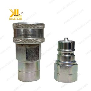 Khớp nối nhanh thủy lực sắt (S) với thiết kế chắc chắn và bền bỉ trong môi trường áp suất cao.