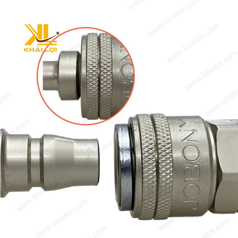 Ứng dụng khớp nối nhanh trong hệ thống khí nén tự động hóa.