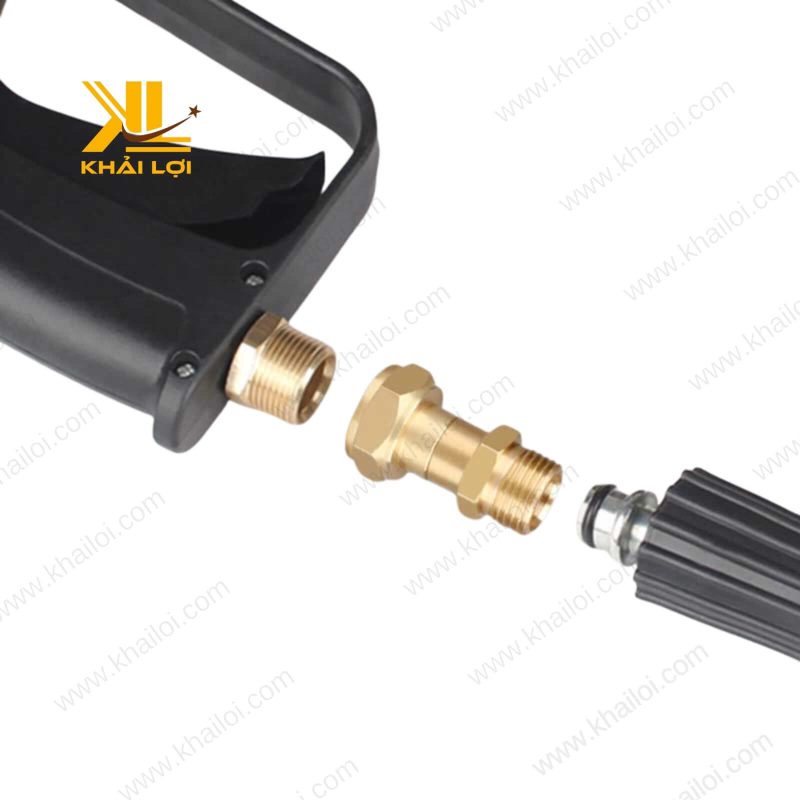 Ứng dụng trong rửa xe của Khớp Xoay Rửa Xe.