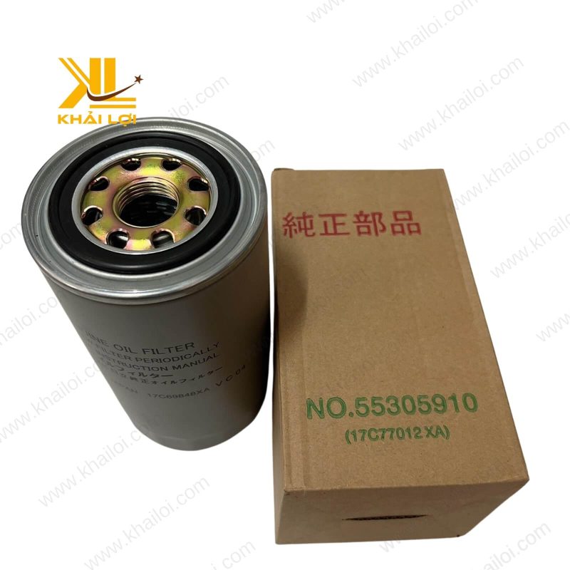 Lọc Dầu 55305910 được chụp trong ánh sáng tự nhiên, làm nổi bật màu sắc thực tế.
