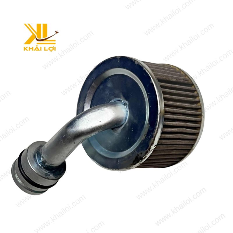 Góc nghiêng của Lọc hồi nhớt xe nâng, làm nổi bật cấu tạo và kiểu dáng.