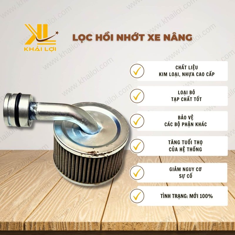 Thông số kỹ thuật Lõi Lọc Tinh 99.9% Nhật của Vật tư công nghiệp Khải Lợi.