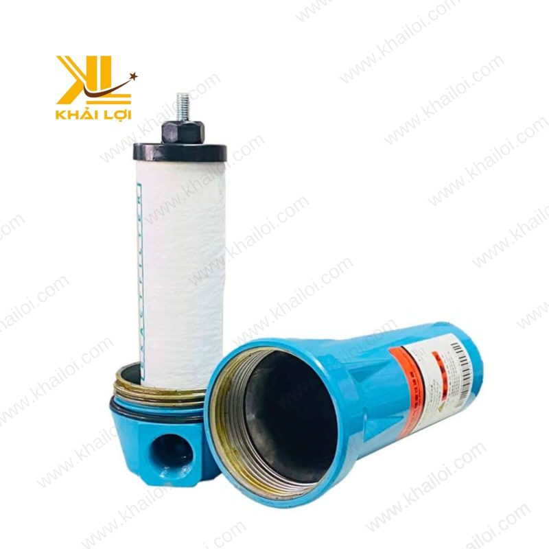 Hình ảnh tổng quan sản phẩm Lọc khí lớn nguồn máy khí nén của Vật tư công nghiệp Khải Lợi.
