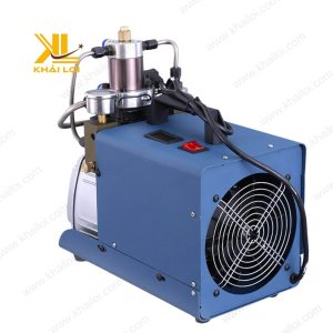 Máy Bơm Điện Cont - góc nhìn từ bên hông phải, nhấn mạnh vào cấu trúc máy bơm.