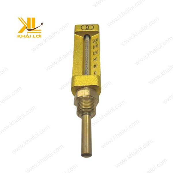 Nhiệt Kế Thau của Khải Lợi, đo nhiệt độ chính xác, đồng thau bền.