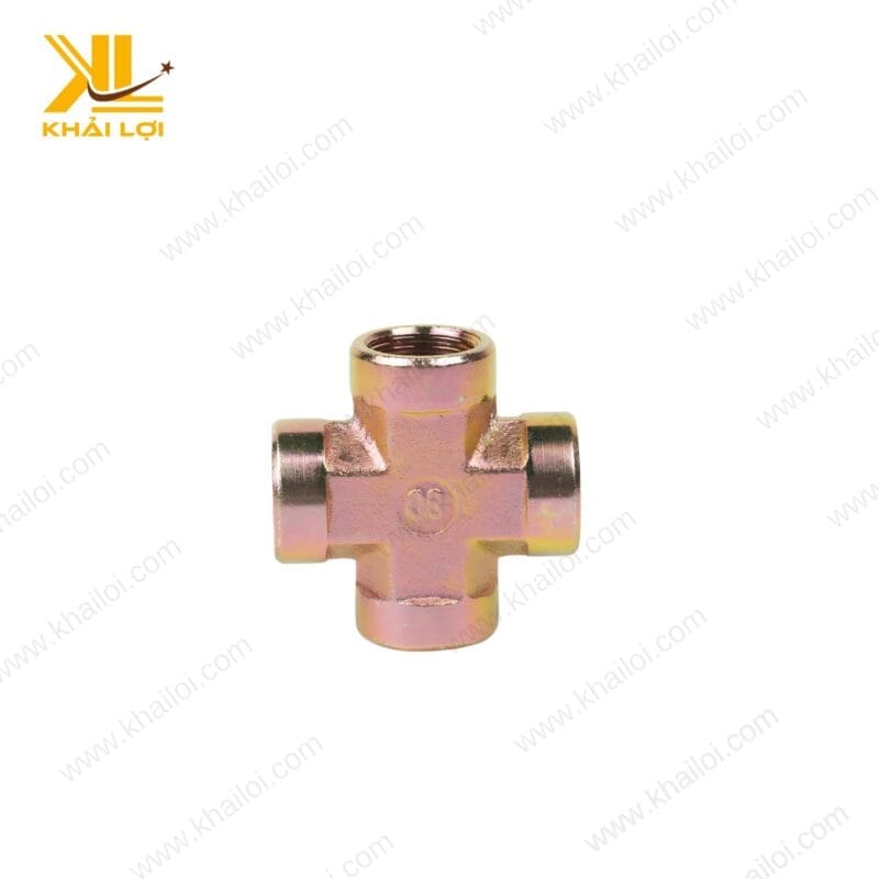 Hình ảnh sản phẩm ngã tư ren trong sắt 7 màu với lớp phủ ánh kim bền đẹp.