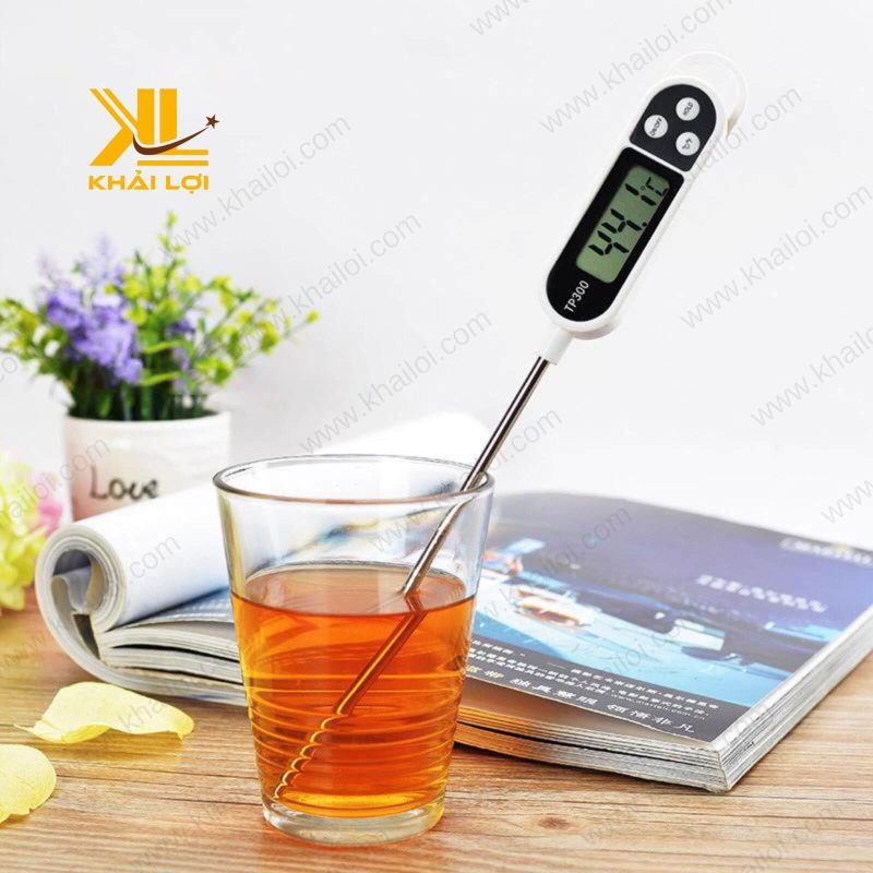 Màn hình hiển thị của nhiệt kế TP300 cho kết quả đo chính xác và dễ đọc.