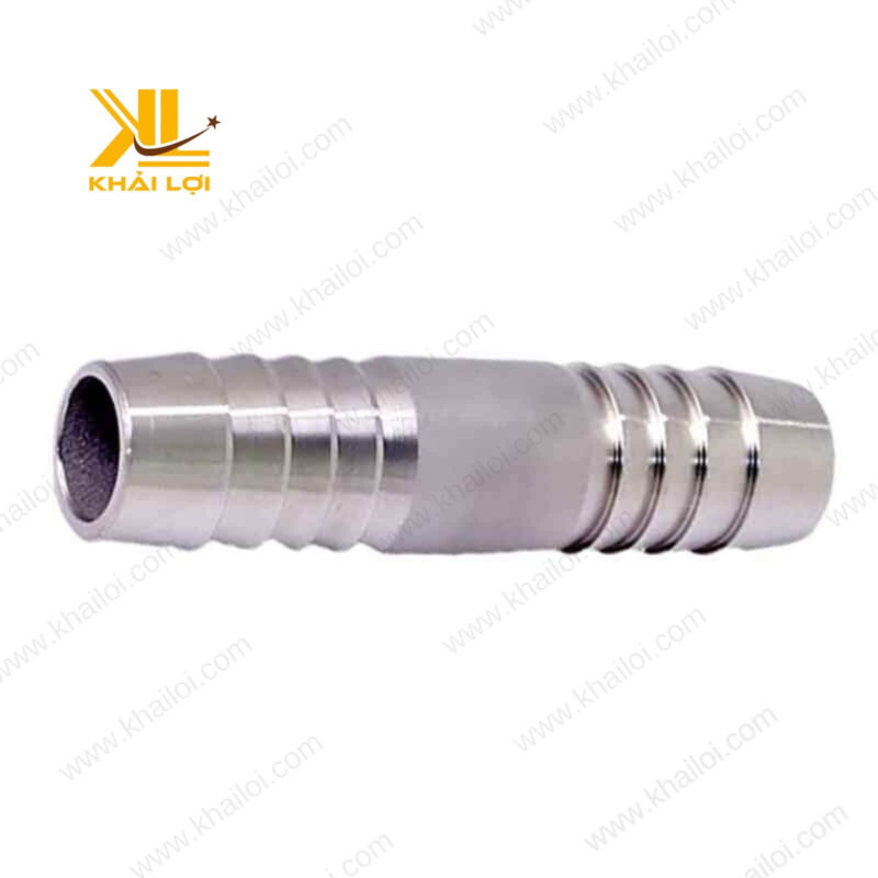 Nối Đuôi Chuột Inox 304 với ren xoáy, kết nối ống dẫn bền chắc, chống ăn mòn.