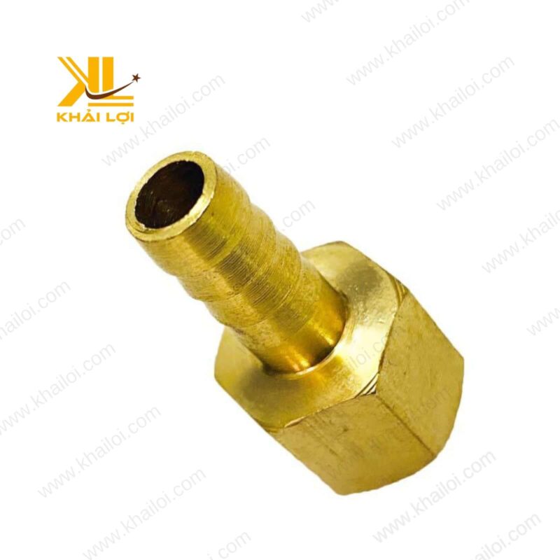 Sản phẩm Ren trong đuôi chuột thau với thiết kế chắc chắn, chất liệu thau cao cấp.