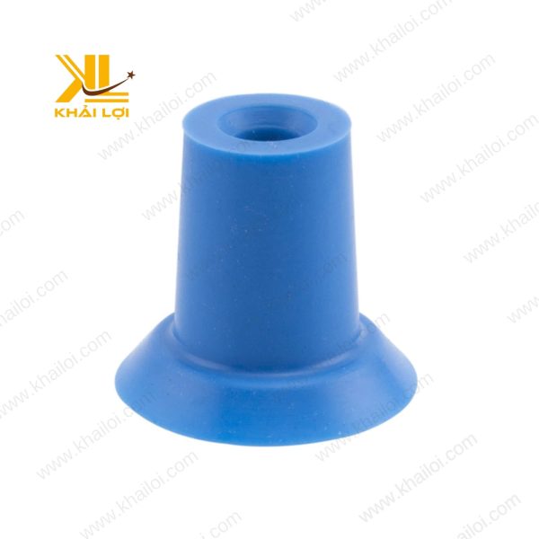 Núm Hút Bọc Xốp Xanh Dương - góc chụp chính diện, chi tiết rõ nét.
