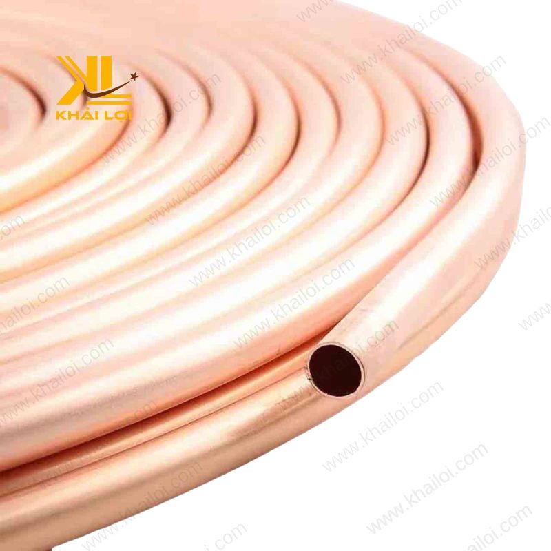 Ứng dụng ống đồng trong hệ thống sưởi ấm HVAC.