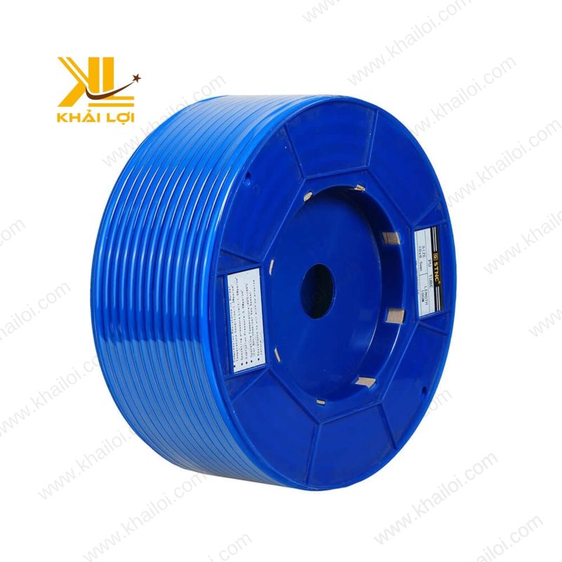 Cận cảnh bề mặt Ống khí nén STNC PU với độ hoàn thiện cao và màu sắc bền lâu.