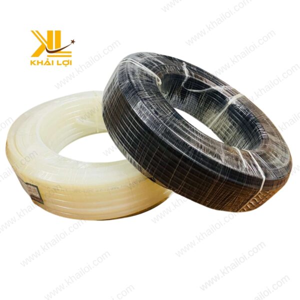 Cận cảnh lớp nhựa PA cao cấp trong ống NYLON PA TKC Khải Lợi.