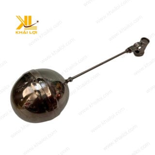 Hình ảnh phao cơ inox với các chi tiết hoàn thiện tinh tế và khả năng chống gỉ sét