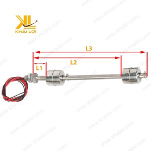 Cận cảnh cấu tạo của phao điện inox, đảm bảo hiệu suất tối ưu