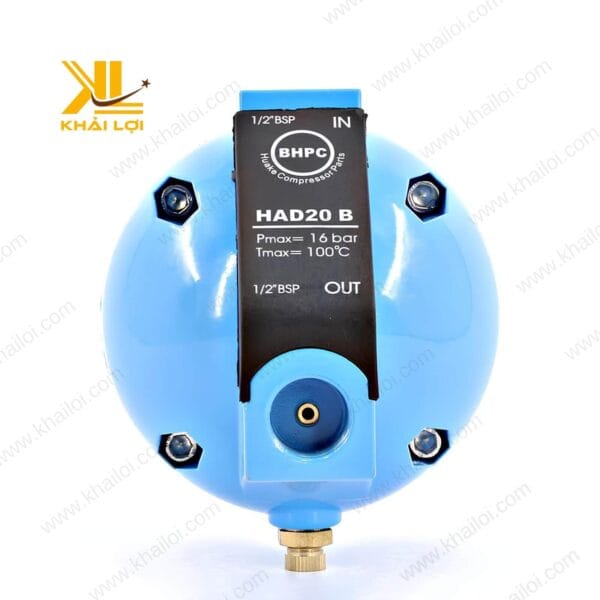 Phao xả nước khí nén với thiết kế nhỏ gọn và chất liệu bền bỉ