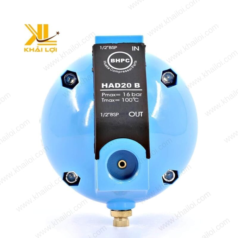 Phao xả nước khí nén với thiết kế nhỏ gọn và chất liệu bền bỉ