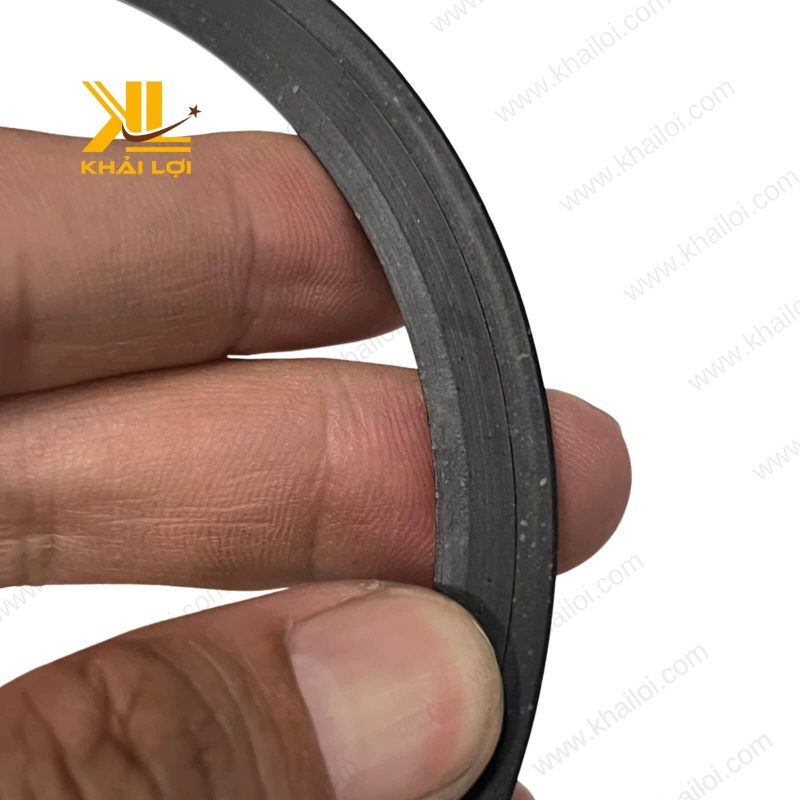 Phốt PTFE Đen với độ hoàn thiện cao, dùng trong công nghiệp