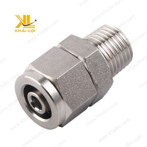 Ren Ngoài Siết Cam Inox với gioăng làm kín linh hoạt.