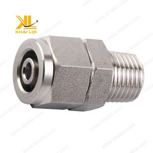 Thiết kế inox bền bỉ của Ren Ngoài Siết Cam Inox.