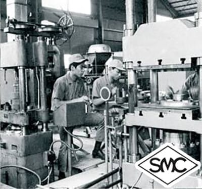 SMC Corporation được thành lập vào năm 1959 tại Tokyo Nhật Bản mang tên Sintered Metal Corporation