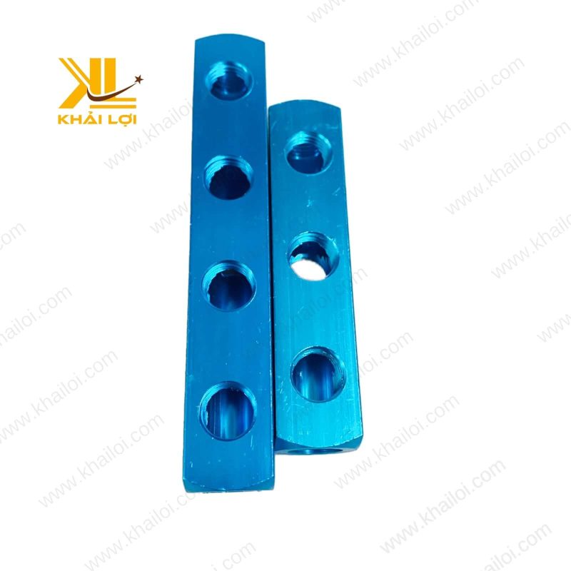 Hình ảnh tổng quan của Thanh ngang khớp nối nhanh khí nén từ Vật tư công nghiệp Khải Lợi.