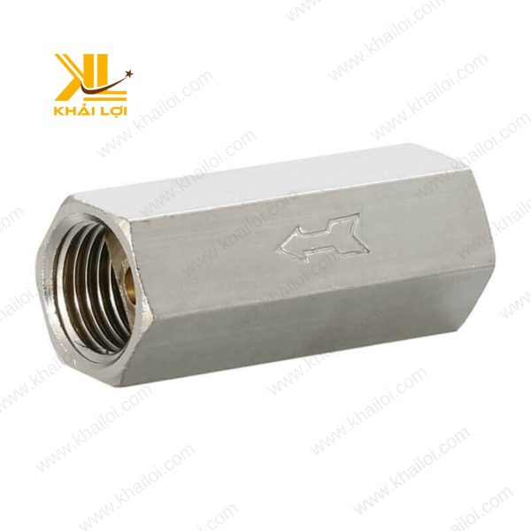 Thiết kế thân kim loại bền bỉ của Van 1 Chiều Khí Nén CV.