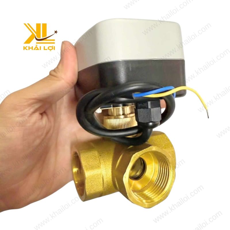 Van bi điện thau 3 ngã BVE chính hãng.