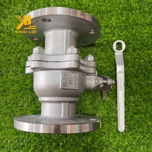 Van bi inox 304 mặt bích KITZ, chống ăn mòn trong hóa chất.