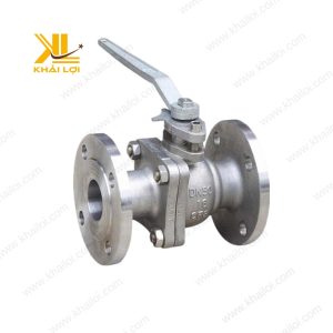 Góc nhìn trực diện van với mặt bích JIS10K.
