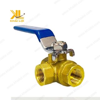 Van Bi Tay Gạt 3 Ngã Thau của Khải Lợi, điều khiển lưu chất linh hoạt, bền.