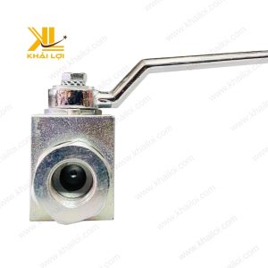 Ứng dụng điều tiết dòng chảy của van bi thủy lực 2 ngã BKH.