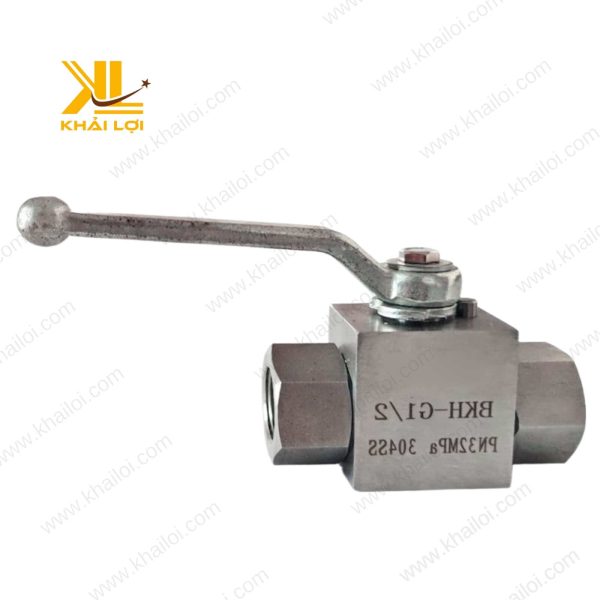 Thiết kế tay gạt linh hoạt của van bi thủy lực 2 ngã BKH.