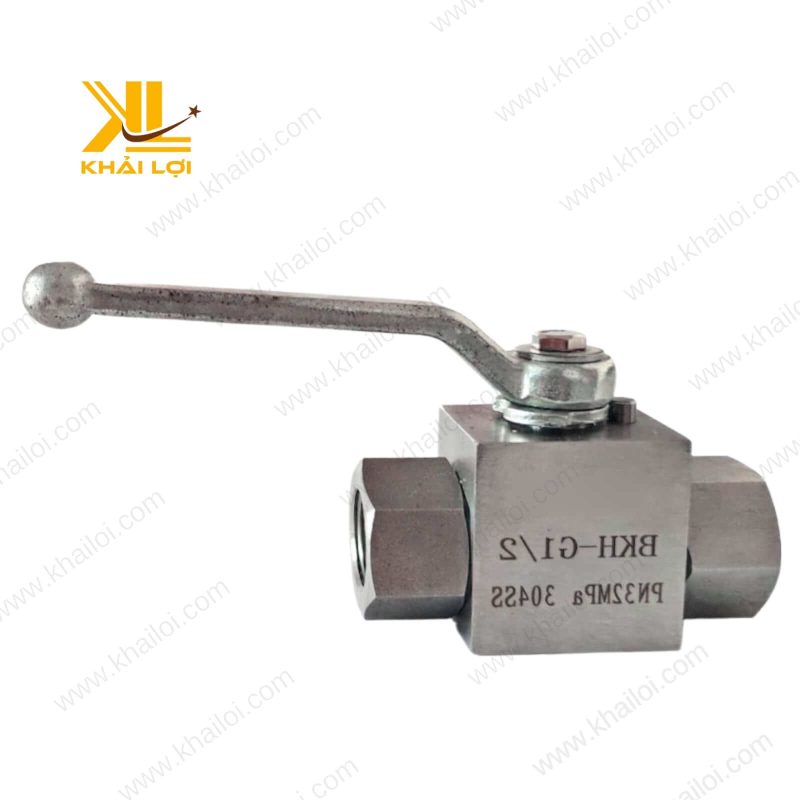 Thiết kế tay gạt linh hoạt của van bi thủy lực 2 ngã BKH.