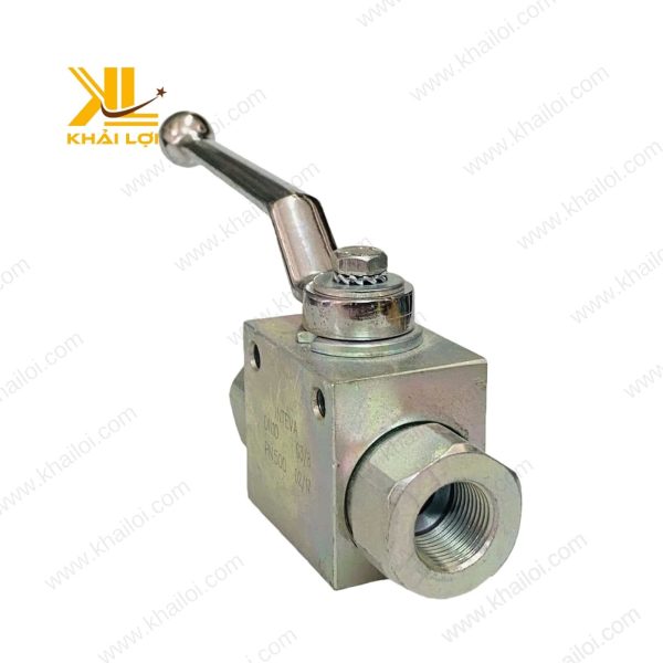 Van bi thủy lực 2 ngã BKH với gioăng Teflon chống rò rỉ.