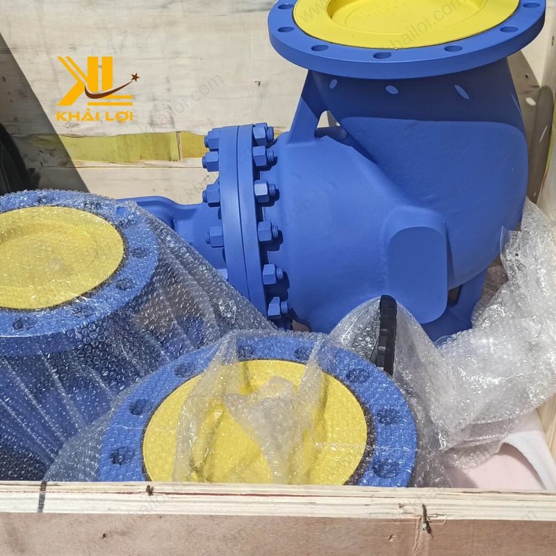 Ứng dụng công nghiệp của van cầu thép mặt bích 400 độ C