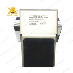 Hình ảnh thực tế lắp đặt van STNC TG trên dây chuyền.