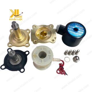 Van điện từ UD UW chất liệu đồng đến từ Vật tư công nghiệp Khải Lợi