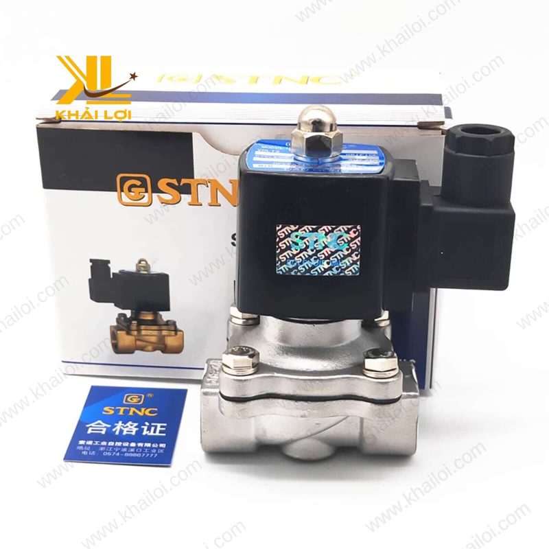 Van điện từ inox coil đúc STNC TWS - Giải pháp tự động hóa.