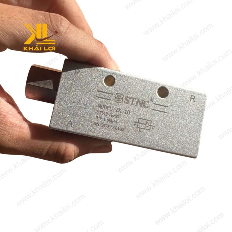 Van ZK của Khải Lợi hoạt động ổn định trong hệ thống khí nén công nghiệp.