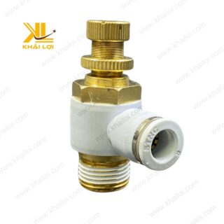 Van tiết lưu STNC góc nhìn chính diện, được đặt trên nền trắng để làm nổi bật các chi tiết sản phẩm.
