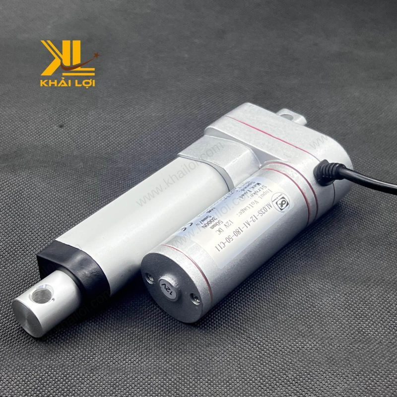 Hình ảnh chi tiết xi lanh điện AL03 với động cơ hiệu suất cao.