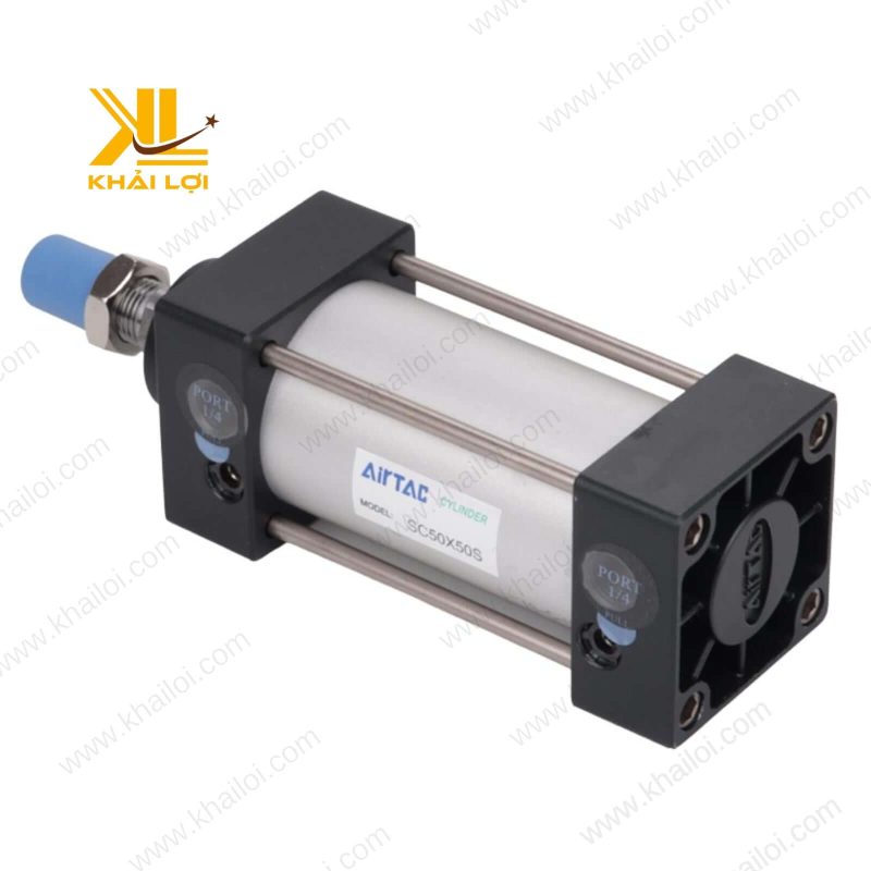 Xi Lanh Khí Nén Vuông Airtac SC trong tự động hóa, hiệu quả cao.