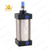 Cận cảnh Xi Lanh Airtac SC, thân nhôm, đế vuông, đệm khí điều chỉnh.