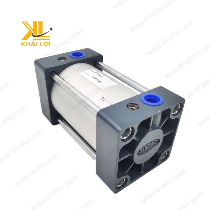 Xi lanh khí nén SC phi 50mm, hành trình 200mm, bền bỉ, ISO 15552.