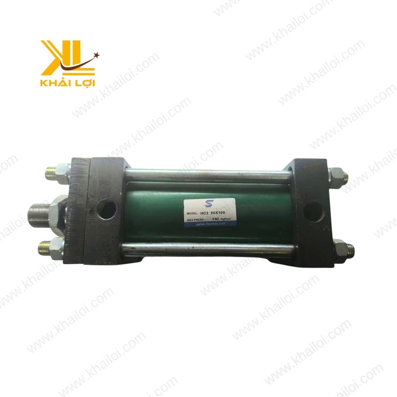 Xi lanh thủy lực HOB chịu nhiệt -10°C đến 80°C.