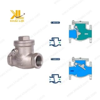 Van 1 chiều lá inox - lựa chọn tối ưu cho các ứng dụng công nghiệp chất lỏng và khí nén.