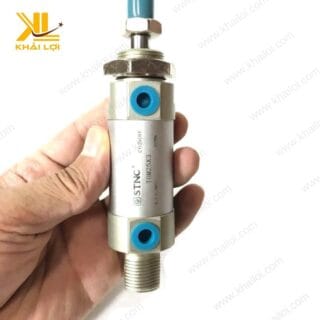 Cận cảnh xi lanh khí nén STNC TGM với thiết kế bền bỉ và nhỏ gọn.