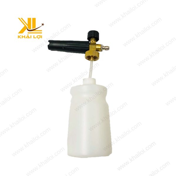 Thiết kế nhựa cứng bền bỉ của Bình Bọt Tuyết.
