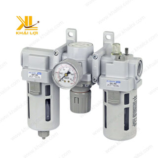 Hình ảnh Bộ Lọc Ba Khí Nén SKP SAU với các kích thước tiêu chuẩn DN08 - DN25.